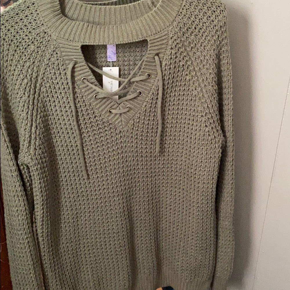 Knit sweater